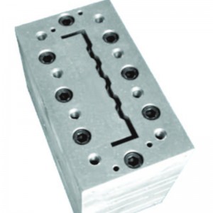 Plastic extrusievorm met de Romeinse kolom